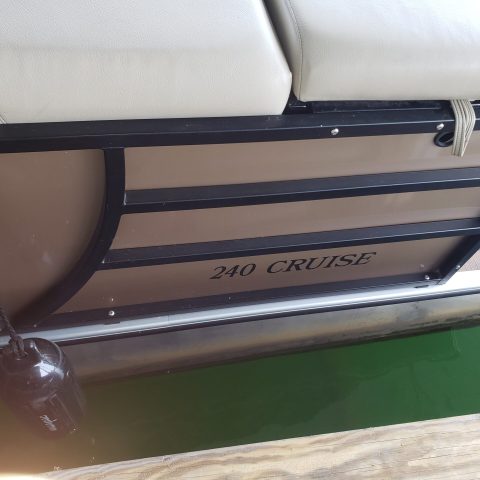 a close up of a bench