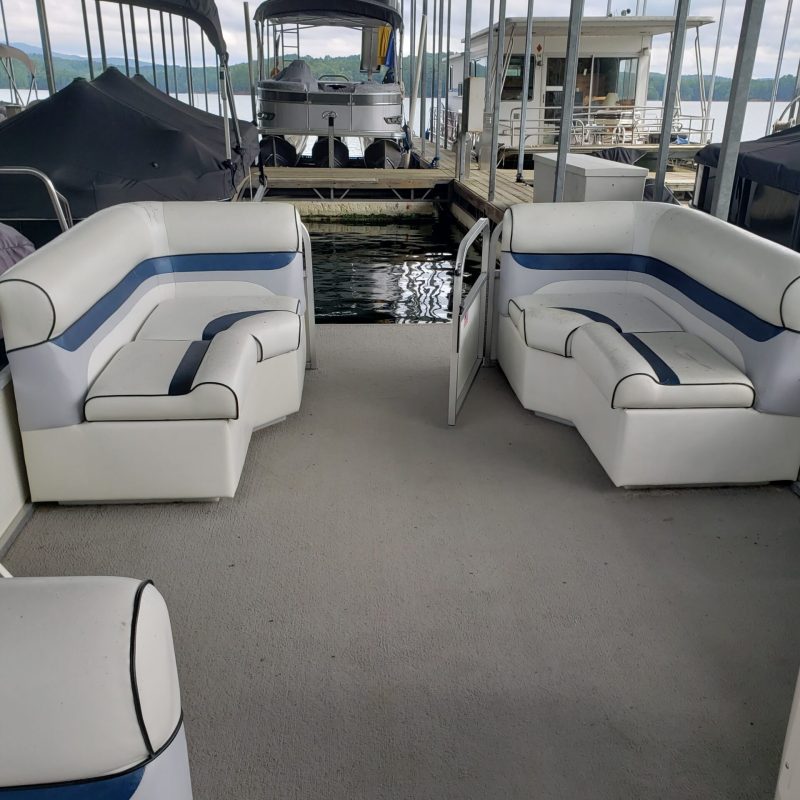 a car parked in a parking lot