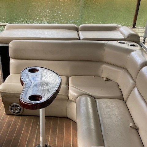 a car parked in the water