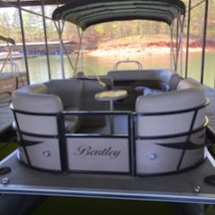 a close up of a plate on a table