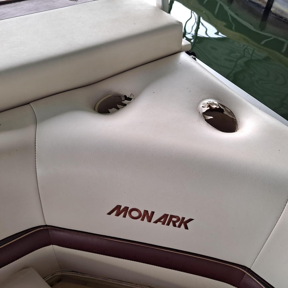 a close up of a plane