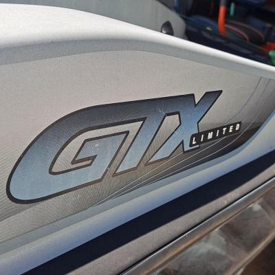 a microwave oven sitting on top of a car